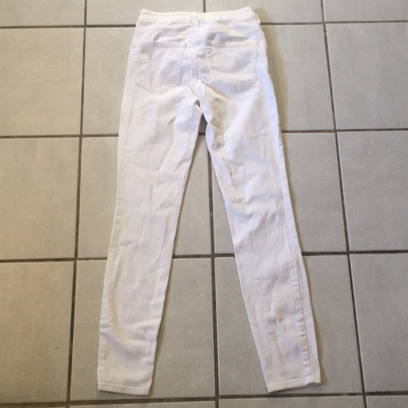 WHITE HW JEANS - Picture 5 of 9